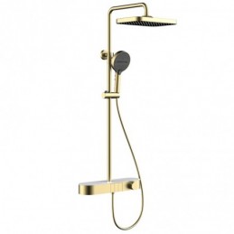 Duschsystem i Borstat Guld...