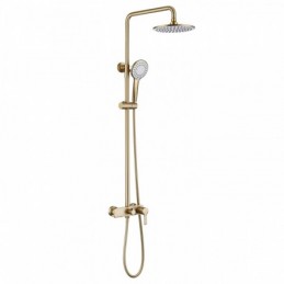 Duschsystem i Borstat Guld...