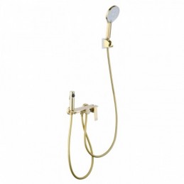 Duschsystem i Borstat Guld...