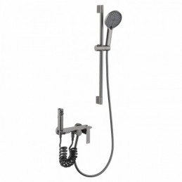 Duschsystem i Gunmetalgrå...